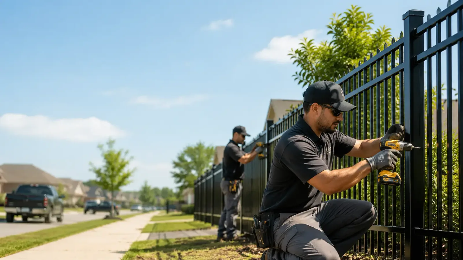 Metal Fence Installation in Lexington, IL
